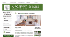Desktop Screenshot of crosswayestates.com